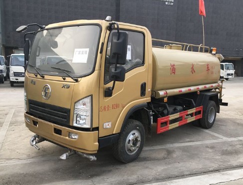陕汽轩德5吨洒水车图片 陕汽轩德5吨洒水车图片