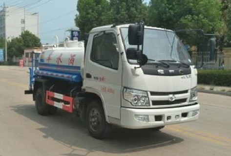 时风2吨蓝牌洒水车图片 时风2吨蓝牌洒水车图片