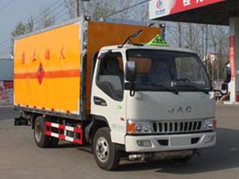 江淮骏铃4.14米气瓶运输车(厢式)图片 江淮骏铃4.14米气瓶运输车(厢式)图片