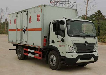 国六福田瑞沃腐蚀性物品厢式运输车 国六福田瑞沃腐蚀性物品厢式运输车
