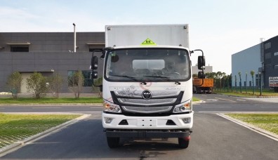 国六福田欧马可5.15米二类易燃气体厢式运输车_湖北楚胜汽车