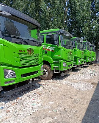 库存解放JH6前四后八自卸车 库存解放JH6前四后八自卸车