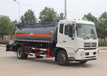 东风天锦单桥SCS5180GFWDFH型腐蚀性物品罐式运输车 东风天锦单桥SCS5180GFWDFH型腐蚀性物品罐式运输车