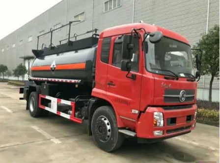 东风天锦单桥SCS5180GFWDFH型腐蚀性物品罐式运输车 东风天锦单桥SCS5180GFWDFH型腐蚀性物品罐式运输车