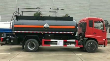 东风天锦单桥SCS5180GFWDFH型腐蚀性物品罐式运输车 东风天锦单桥SCS5180GFWDFH型腐蚀性物品罐式运输车