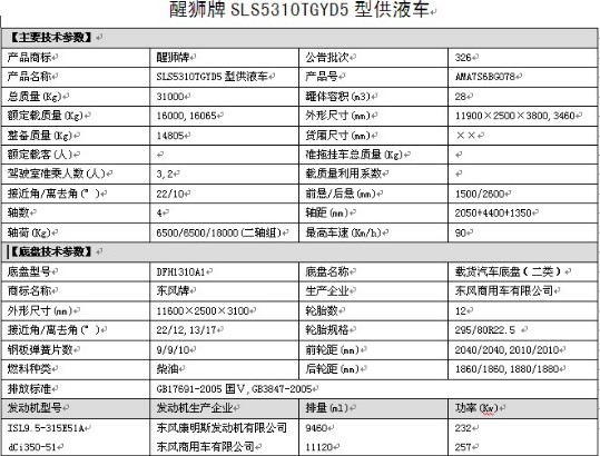 力神牌东风天龙前四后八铝合金供液车整车技术参数图片 力神牌东风天龙前四后八铝合金供液车整车技术参数图片