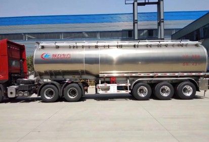 铝合金食用油半挂车 铝合金食用油半挂车