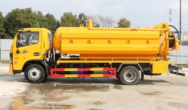 东风多利卡8.5方清洗吸污车 东风多利卡8.5方清洗吸污车