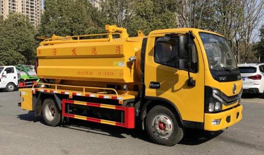 国六东风多利卡6方清洗吸污车 国六东风多利卡6方清洗吸污车