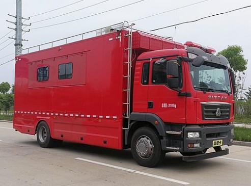 重汽汕德卡野外自行式炊事车 重汽汕德卡野外自行式炊事车