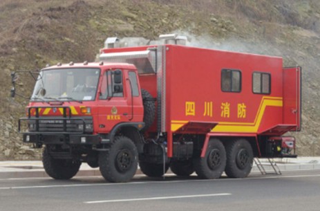 东风六驱消防饮食保障车 东风六驱消防饮食保障车