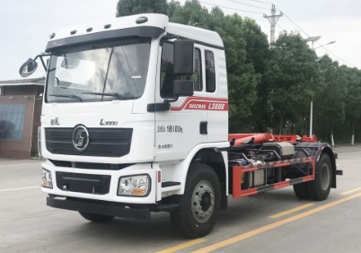 18吨陕汽德龙L3000勾臂垃圾车_HDW5184ZXXSX6型车厢可卸式垃圾车 18吨陕汽德龙L3000勾臂垃圾车_HDW5184ZXXSX6型车厢可卸式垃圾车