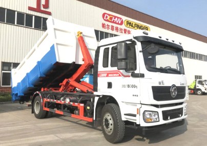 18吨陕汽德龙L3000勾臂垃圾车_HDW5184ZXXSX6型车厢可卸式垃圾车 18吨陕汽德龙L3000勾臂垃圾车_HDW5184ZXXSX6型车厢可卸式垃圾车