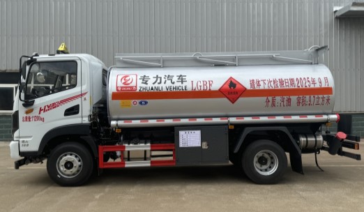 东风华神HV3D加油车,专力牌ZLC5116GJYEQ6型加油车 东风华神HV3D加油车,专力牌ZLC5116GJYEQ6型加油车