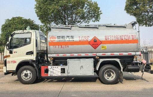 7.5方江淮骏铃V5加油车_楚胜牌CSC5091GJYJH6型加油车 7.5方江淮骏铃V5加油车_楚胜牌CSC5091GJYJH6型加油车