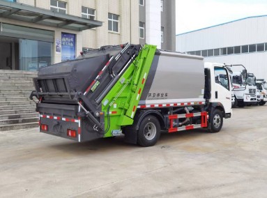重汽豪沃8方压缩垃圾车 重汽豪沃8方压缩垃圾车