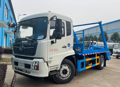 东风天锦摆臂式垃圾车 东风天锦摆臂式垃圾车